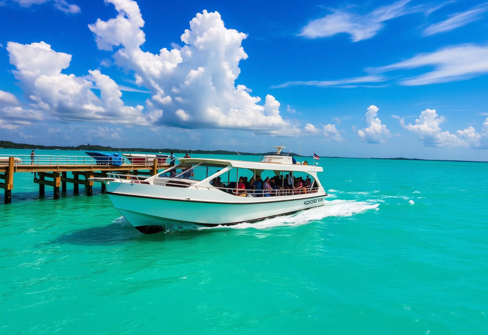 Besut Ferry boat at Kuala Besut Jetty
